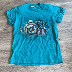 Vintage Hazelwood Southwestern Fashion Women's Medium T Shirt Single Stitch